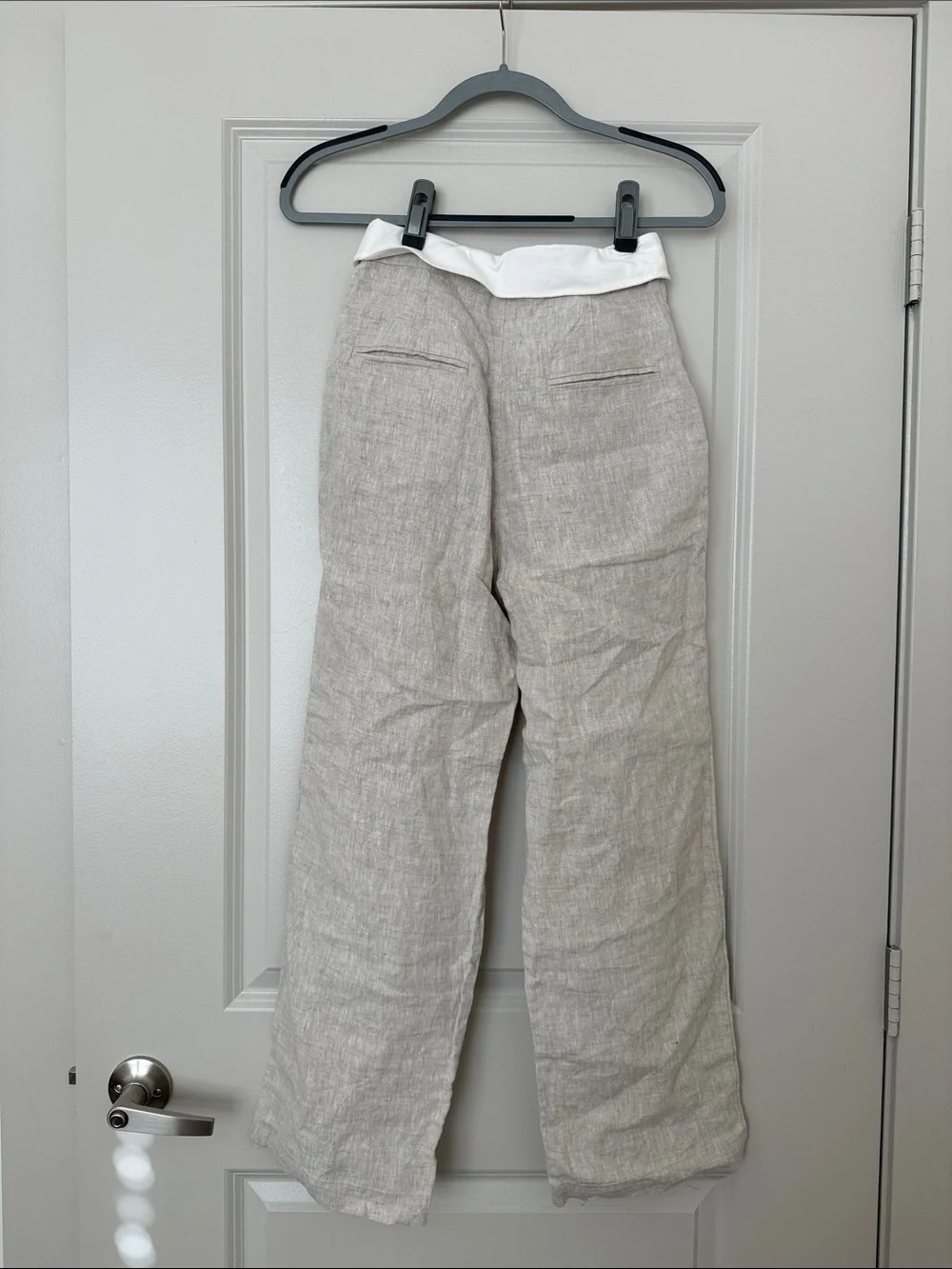 Reformation Stevie Linen Pants